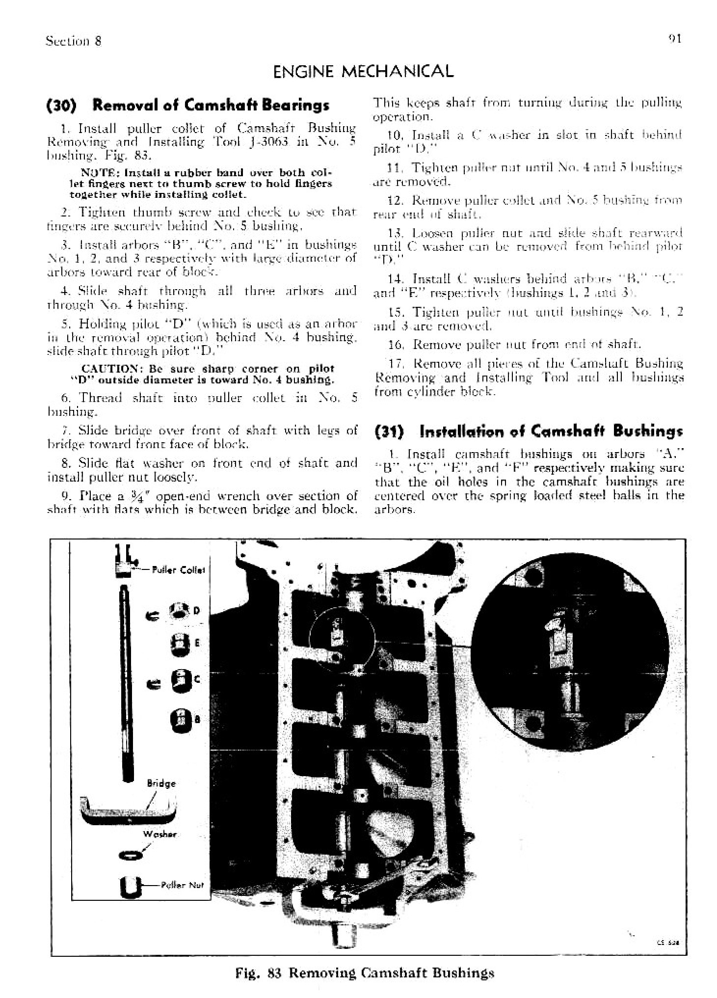 1949 Cadillac Shop Manual- Engine Mechanical Page 22 Of 26